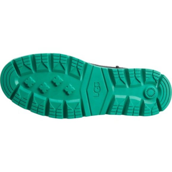 UGG® Australia Womens Leather Merina Platform Boots Black/Green NEW IN BOX - Picture 9 of 13